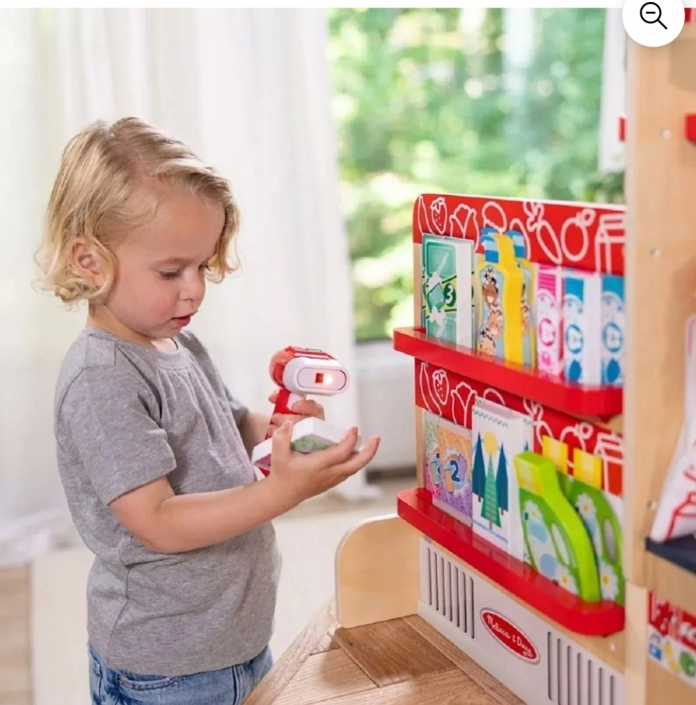 Melissa & Doug Wooden Scan It! Shop Mart Play Set - Picture 5 of 6